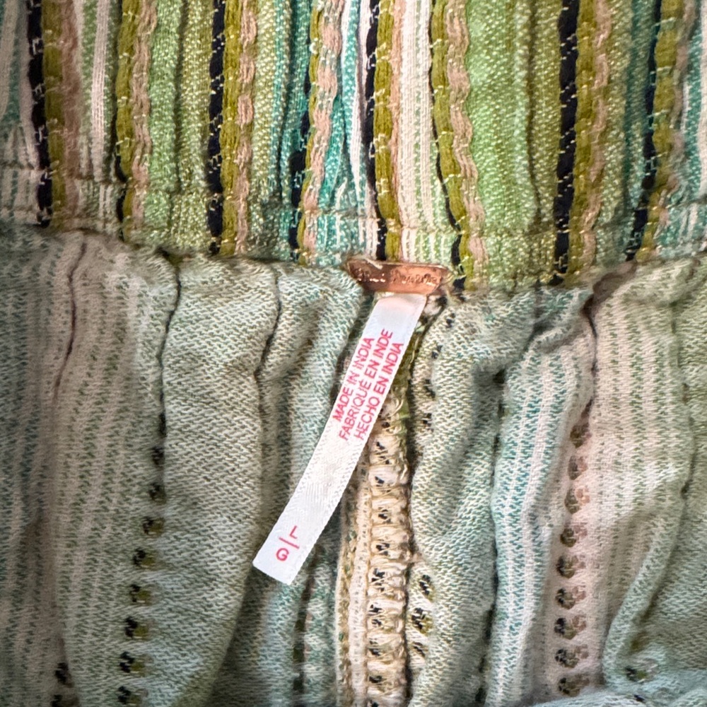 Free people days end pant large green camo combo - Picture 7 of 11